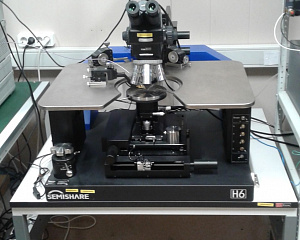 Исследование вольт-амперных, вольт-фарадных и транспортных характеристик полупроводниковых структур на стенде на базе зондовой станции SemiShare SC-6
