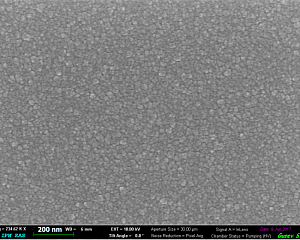 Рис. 2. СЭМ изображение поверхности нитрида кремния