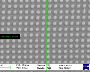 (б) – увеличенное изображение решётки дисков