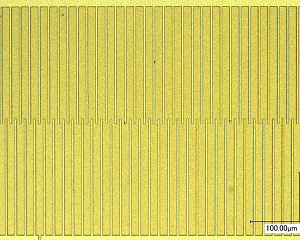 Контактная фотолитография с использованием установки совмещения и экспонирования SUSS MJB4