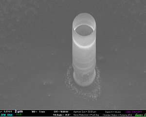 Травление структур в установке плазмохимического травления и осаждения с источником индуктивно-связанной плазмы PlasmaLab 80